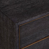 Besos Walnut 4 Drawer Chest - Ornate Home