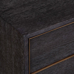 Besos Walnut 4 Drawer Chest - Ornate Home