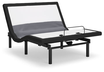 Best Base with Lumbar and Audio Black Queen Adjustable Base - Ornate Home
