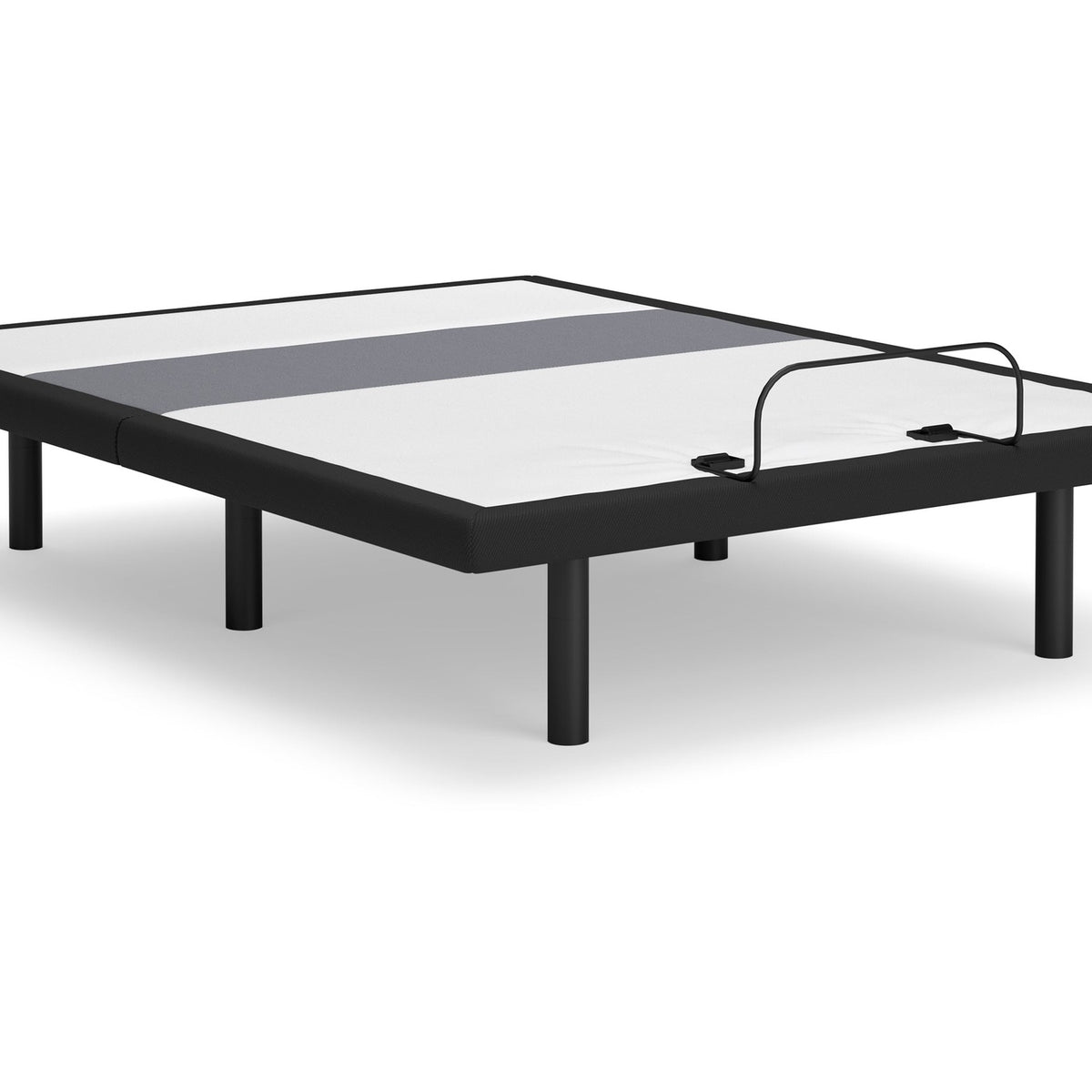 Ashley Furniture Best Base with Lumbar and Audio Charcoal Gray Full ...