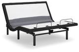 Best Base with Lumbar and Audio Charcoal Gray King Adjustable Base (Online Special Price) - Ornate Home