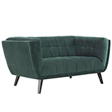 Bestow Green Performance Velvet Loveseat - Ornate Home