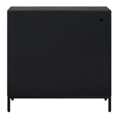 Beswick Black 2 Door Cabinet - Ornate Home