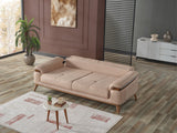 Beta Beige 3-pieces (Sofa & Loveseat & Chair) Living Room Set - Ornate Home