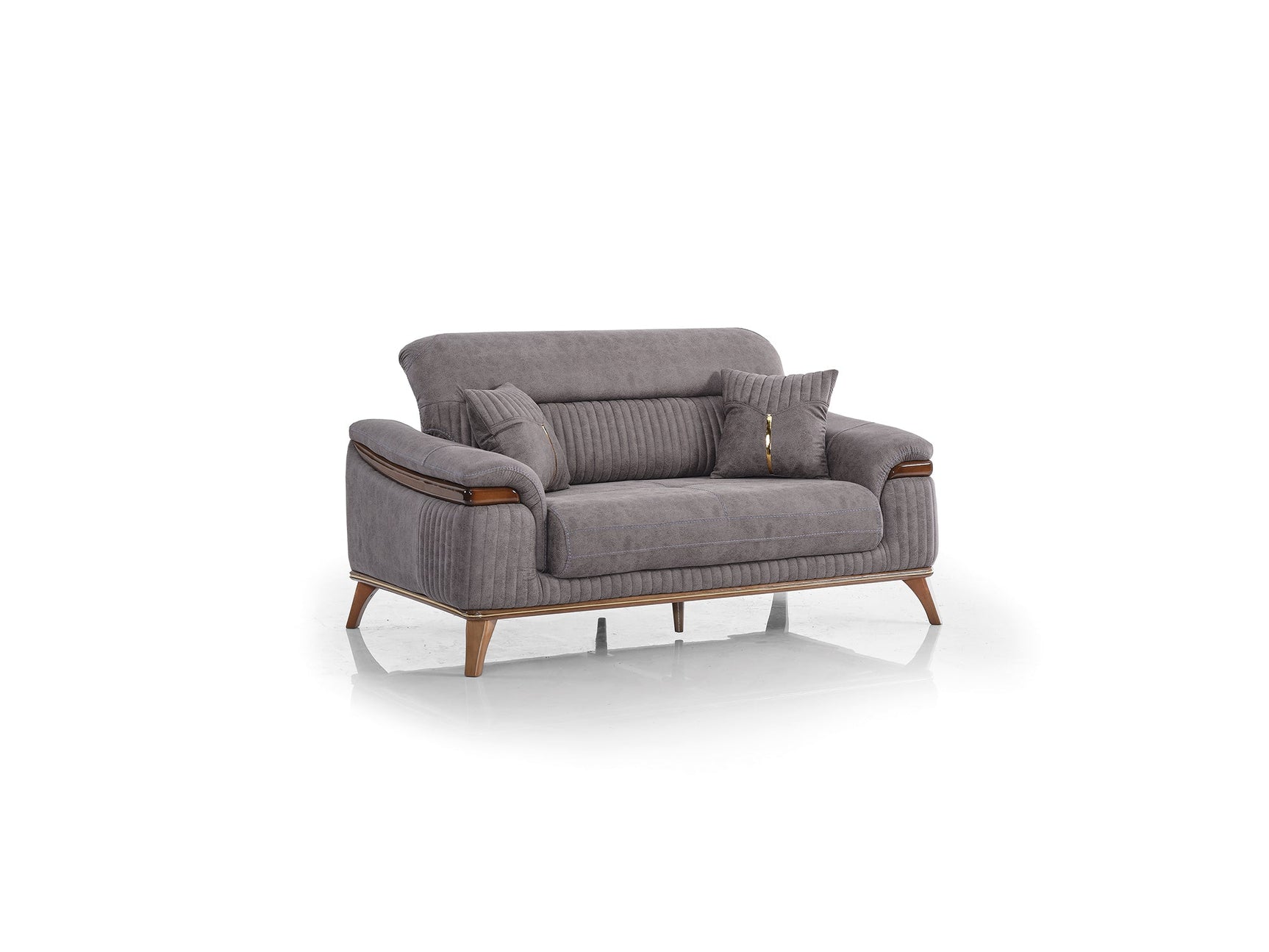 Beta Fume 3-pieces (Sofa & Loveseat & Chair) Living Room Set
