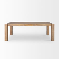 Beth Light Brown Rectangular Dining Table - Ornate Home