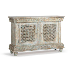 Beth Seaside Blue 2 Door Cabinet - Ornate Home