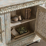 Beth Seaside Blue 2 Door Cabinet - Ornate Home