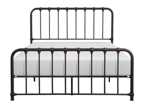 Bethany Dark Bronze Full Metal Platform Bed - Ornate Home