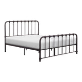 Bethany Dark Bronze Full Metal Platform Bed - Ornate Home
