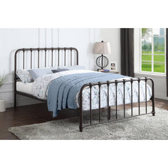 Bethany Dark Bronze Full Metal Platform Bed - Ornate Home