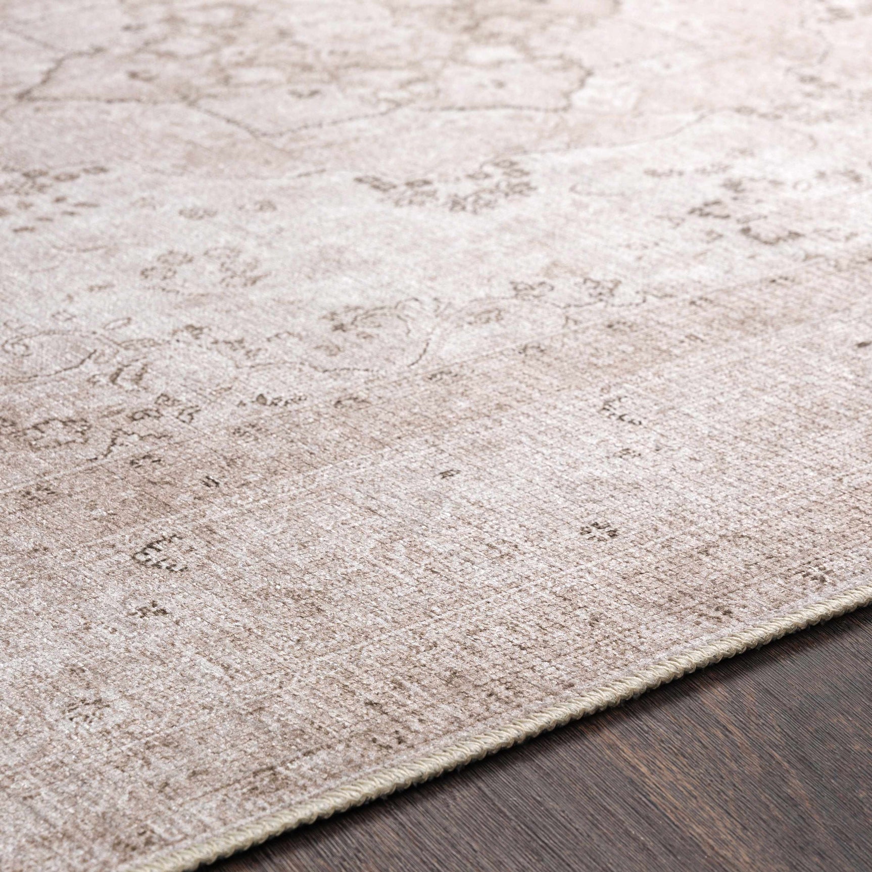 Bethany Vintage Flat Pile Washable Rug - Ornate Home