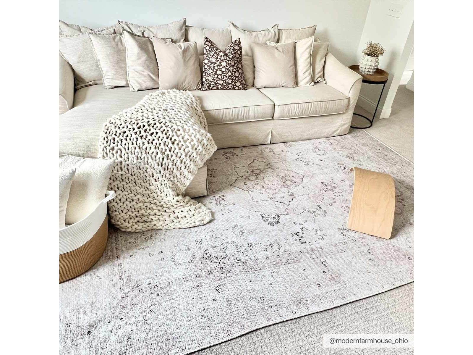 Bethany Washable Area Rug - Ornate Home