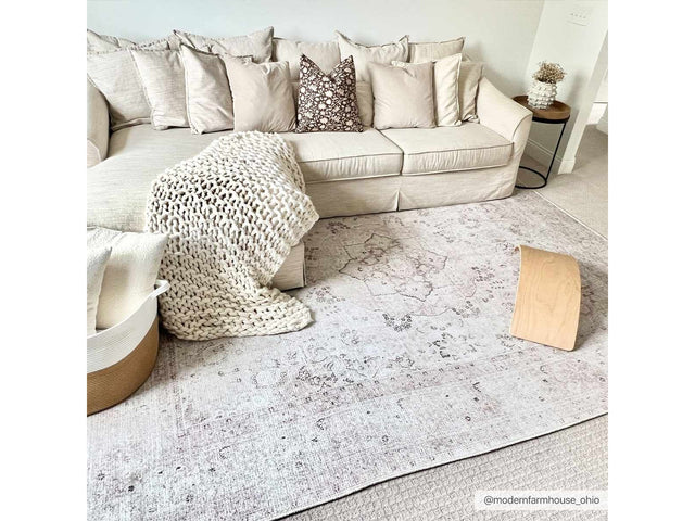 Bethany Washable Area Rug - Ornate Home