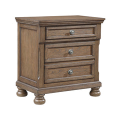 Bethel Antique Brown 4-Piece Queen Bedroom Set - Ornate Home