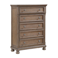 Bethel Antique Brown 5-Piece Queen Bedroom Set - Ornate Home