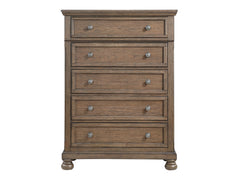 Bethel Antique Brown Chest - Ornate Home