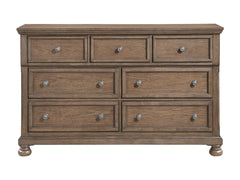 Bethel Antique Brown Dresser - Ornate Home