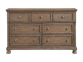 Bethel Antique Brown Dresser - Ornate Home