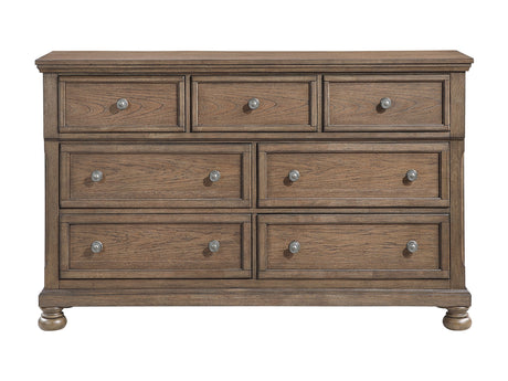 Bethel Antique Brown Dresser - Ornate Home