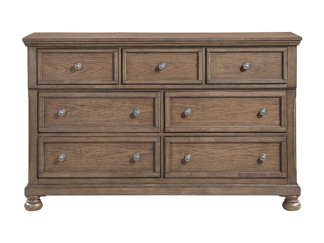 Bethel Antique Brown Dresser - Ornate Home
