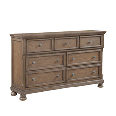 Bethel Antique Brown Dresser - Ornate Home