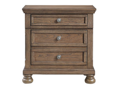 Bethel Antique Brown Nightstand - Ornate Home