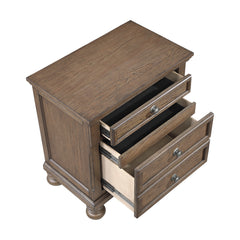 Bethel Antique Brown Nightstand - Ornate Home