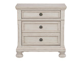 Bethel White Nightstand - Ornate Home