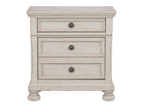 Bethel White Nightstand - Ornate Home