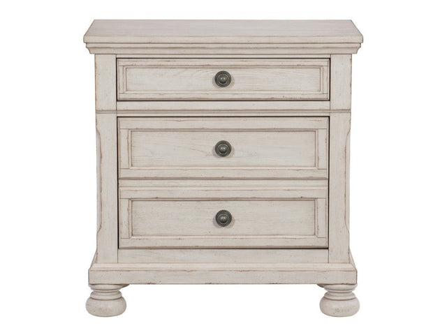 Bethel White Nightstand - Ornate Home