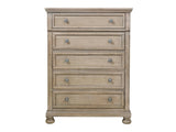 Bethel Wire Brushed Gray Chest - Ornate Home