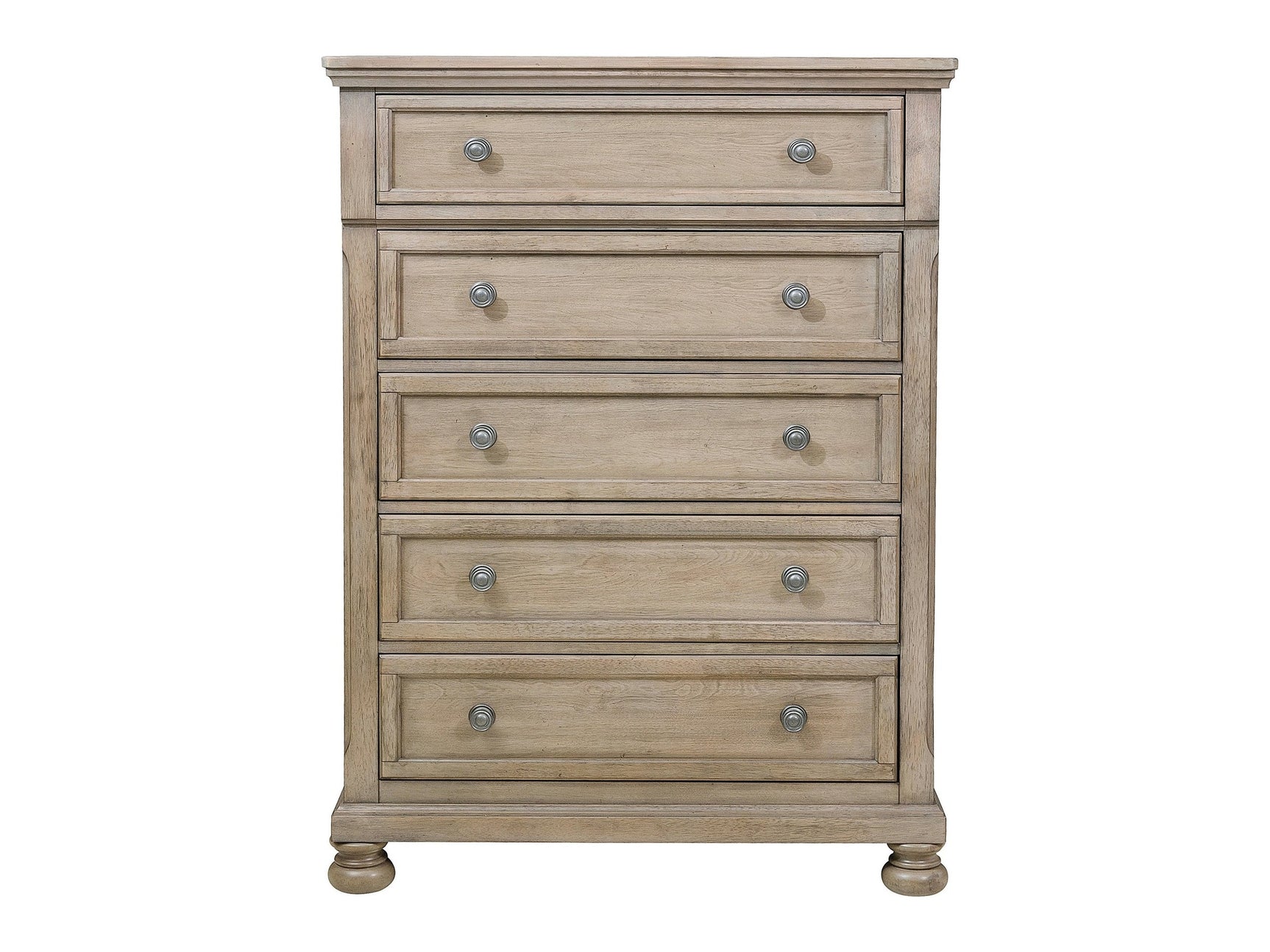 Bethel Wire Brushed Gray Chest - Ornate Home