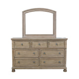 Bethel Wire Brushed Gray Dresser - Ornate Home