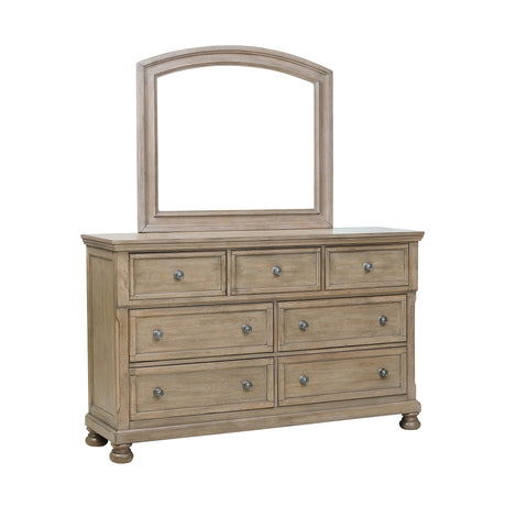 Bethel Wire Brushed Gray Dresser - Ornate Home