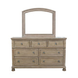 Bethel Wire Brushed Gray Dresser - Ornate Home
