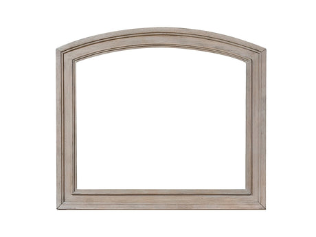 Bethel Wire Brushed Gray Mirror - Ornate Home