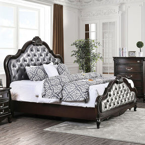 Bethesda Espresso Queen Bed - Ornate Home