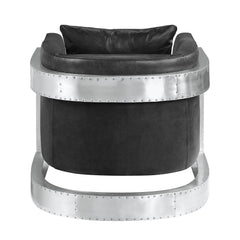 Betla Black Accent Chair - Ornate Home