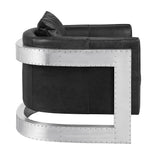 Betla Black Accent Chair - Ornate Home