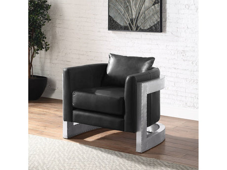 Betla Black Accent Chair - Ornate Home