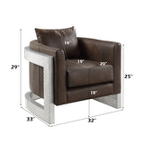 Betla Espresso Accent Chair - Ornate Home