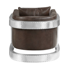 Betla Espresso Accent Chair - Ornate Home