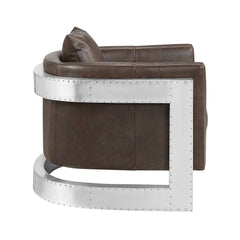 Betla Espresso Accent Chair - Ornate Home