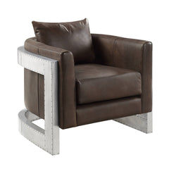 Betla Espresso Accent Chair - Ornate Home