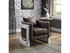 Betla Espresso Accent Chair - Ornate Home