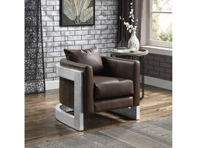 Betla Espresso Accent Chair - Ornate Home