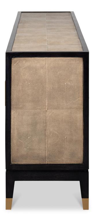 Beto Tan Four Door Sideboard - Ornate Home