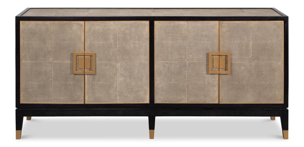 Beto Tan Four Door Sideboard - Ornate Home