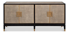 Beto Tan Four Door Sideboard - Ornate Home